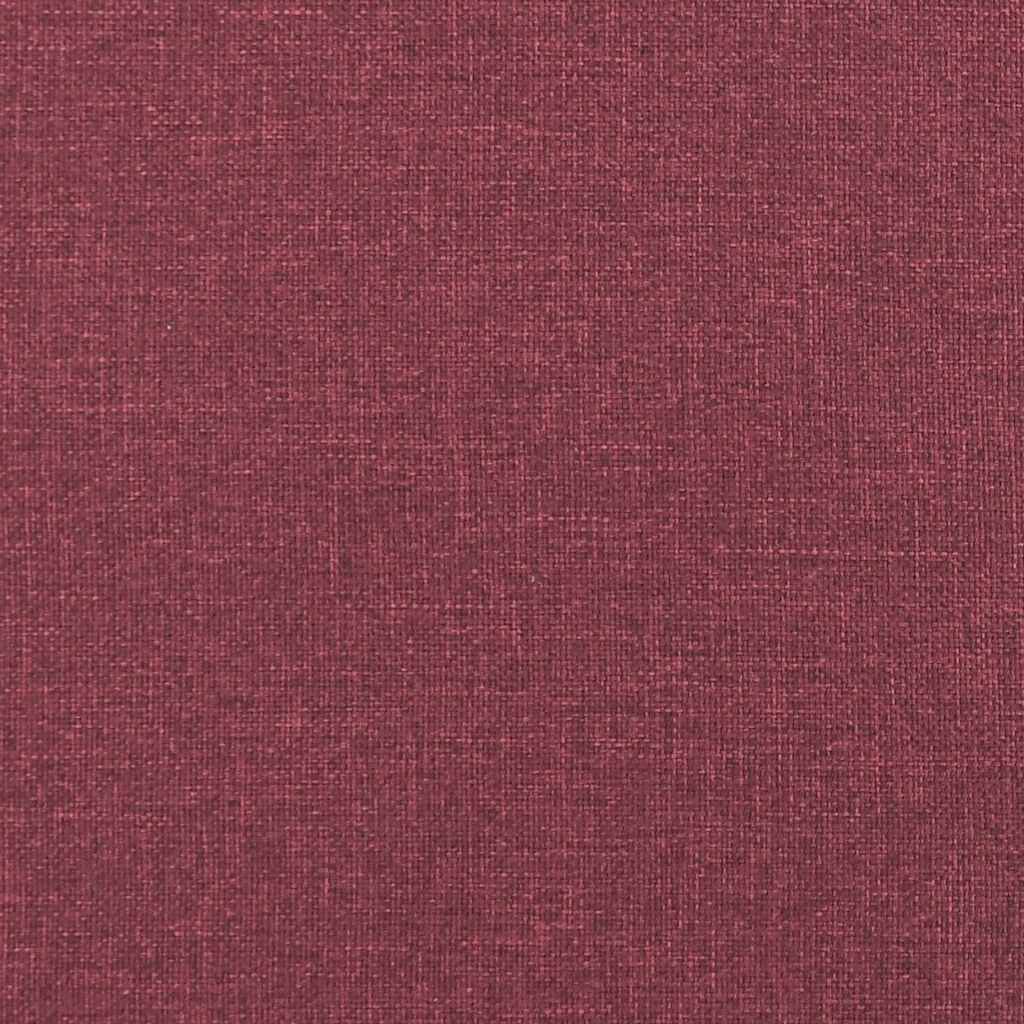 vidaXL Electric Stand up Massage Recliner Chair Wine Red Fabric
