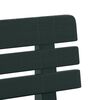 vidaXL Garden Bench Green 110x52x71 cm Polypropylene