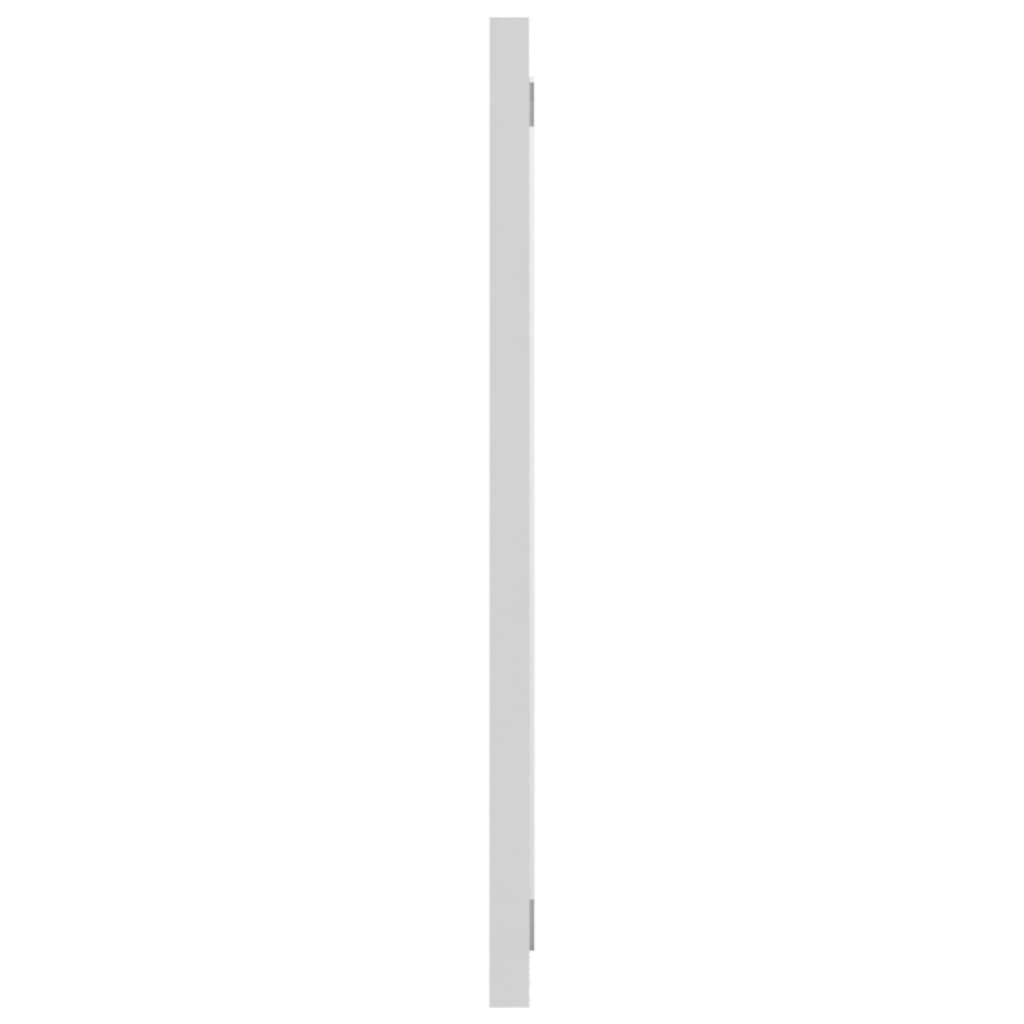 vidaXL Bathroom Mirror White 90x1.5x37 cm Engineered Wood