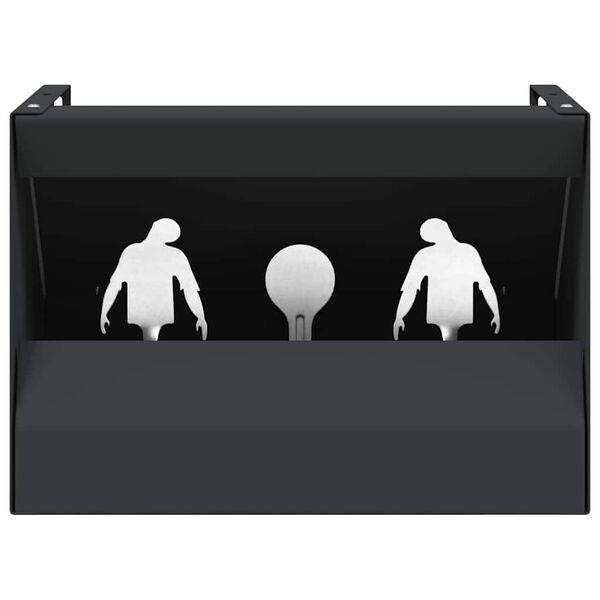 Magnetic Knockdown Pellet Catcher 4 + 1 Targets Zombie Design