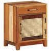 vidaXL Bedside Cabinet 40x30x50 cm Solid Reclaimed Wood