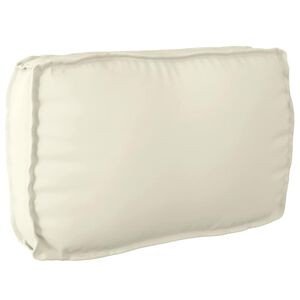 vidaXL Cushion Cream 70 x 40 x 12 cm Oxford Fabric