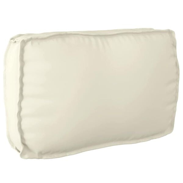 vidaXL Cushion Cream 70 x 40 x 12 cm Oxford Fabric