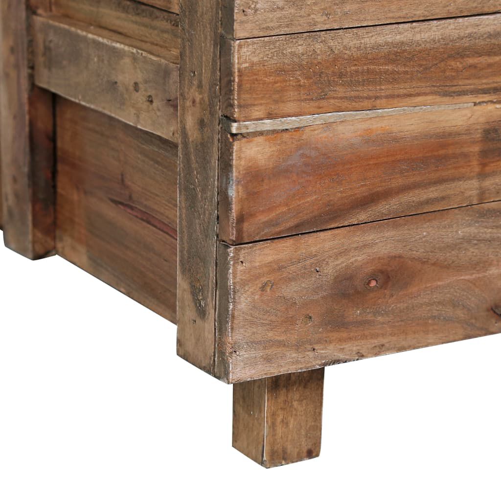 vidaXL Coffee Table 65x65x38 cm Solid Mahogany Wood