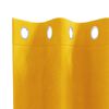 vidaXL Curtains with Curtains 2 pcs Mustard Yellow 140 x 225 cm Velvet