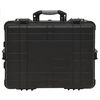 vidaXL Wheeled Flight Case Black 58x45x27 cm PP