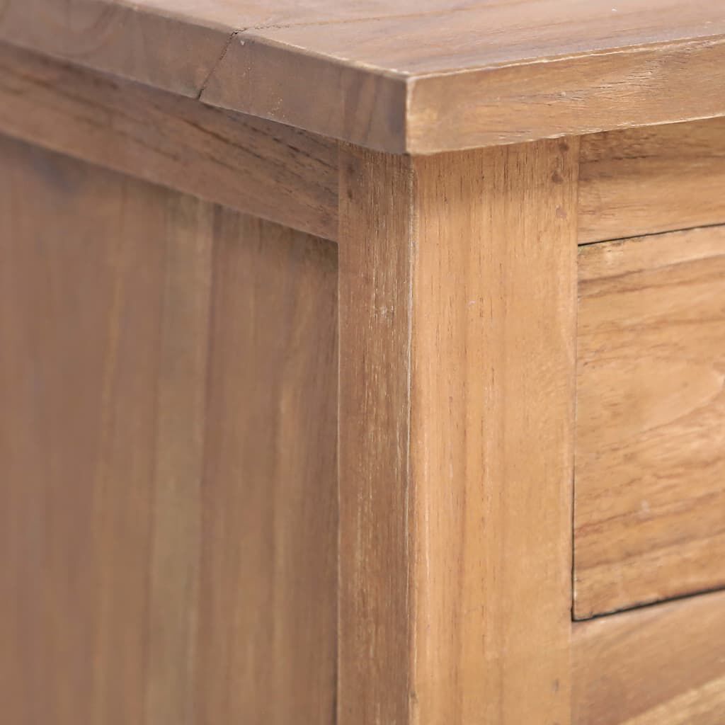 vidaXL Side Cabinet 65x30x75 cm Solid Teak