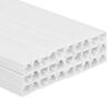 vidaXL Cable Trunking 30x20 mm 30 m PVC