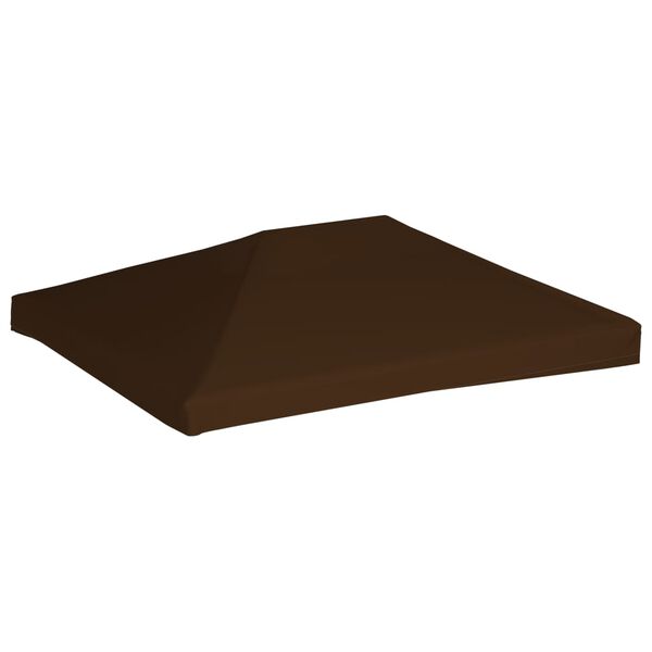vidaXL Gazebo Top Cover 310 g/m&sup2; 3x4 m Brown