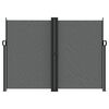 vidaXL Retractable Side Awning Anthracite 180x1200 cm