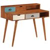 vidaXL Writing Desk 110x50x90 cm Solid Acacia Wood
