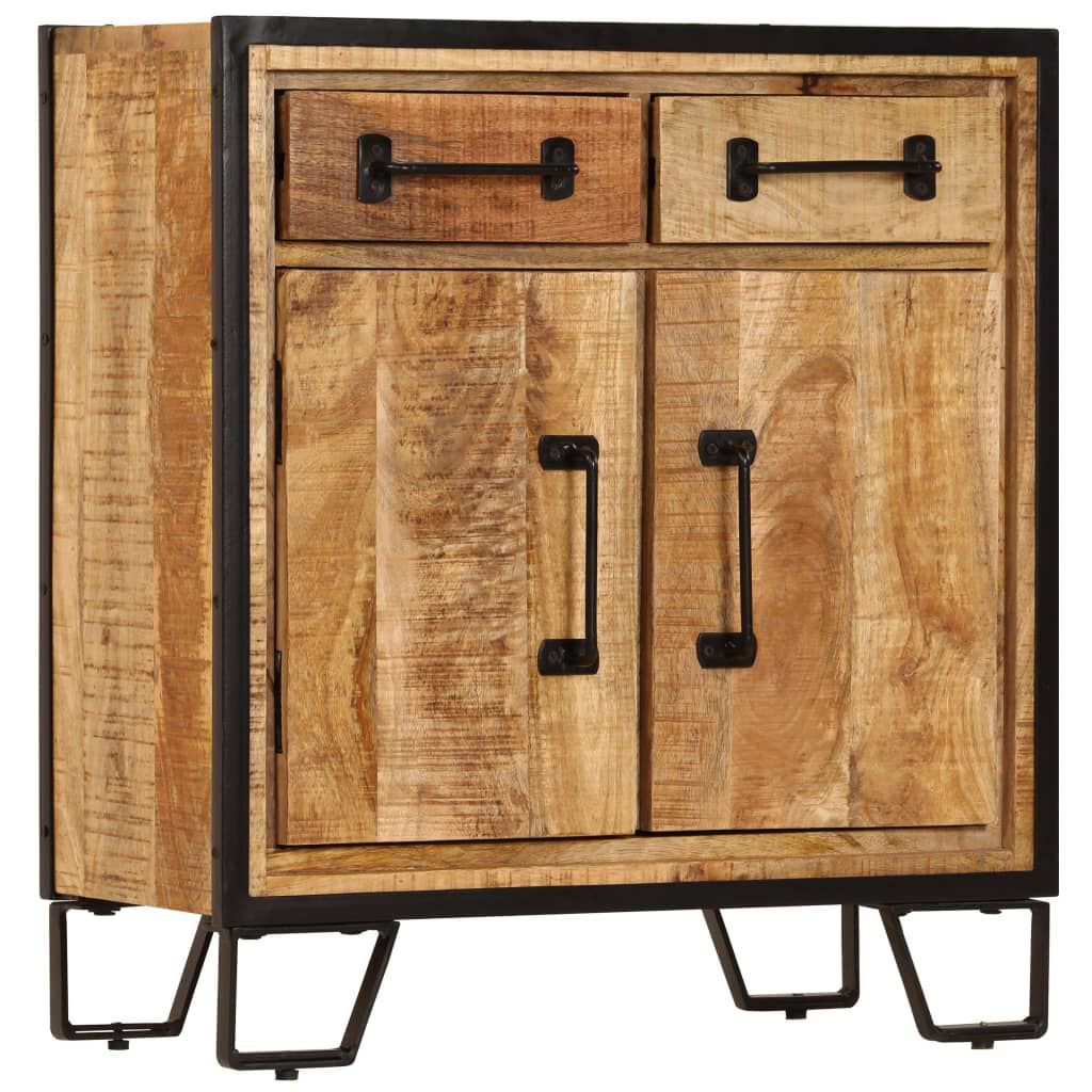 vidaXL Sideboard 65x30x70 cm Solid Mango Wood