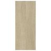 vidaXL Wall Cube Shelves 3 pcs Sonoma Oak