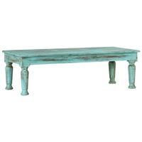 vidaXL Coffee Table 110x50x34 cm Solid Wood Reclaimed