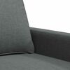 vidaXL Sofa Chair Dark Grey 60 cm Fabric