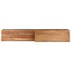 vidaXL TV Cabinet 180x30x50 cm Solid Acacia Wood