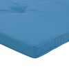 vidaXL Deck Chair Cushions 2 pcs Light Blue Oxford Fabric