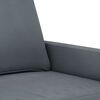 vidaXL Sofa Chair Dark Grey 60 cm Velvet