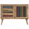 vidaXL Sideboard 100x30x75 cm Solid Mango Wood