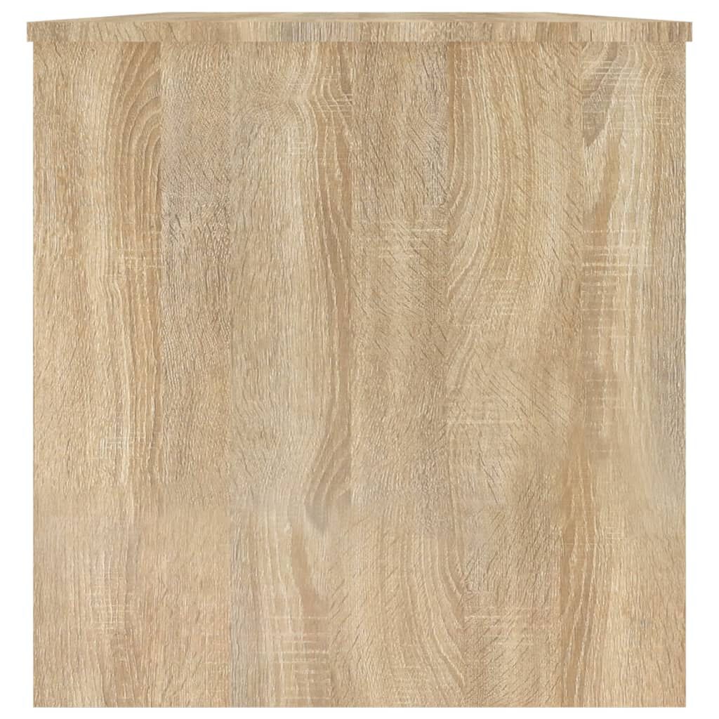 vidaXL Coffee Table Sonoma Oak 102x50x52,5 cm Engineered Wood