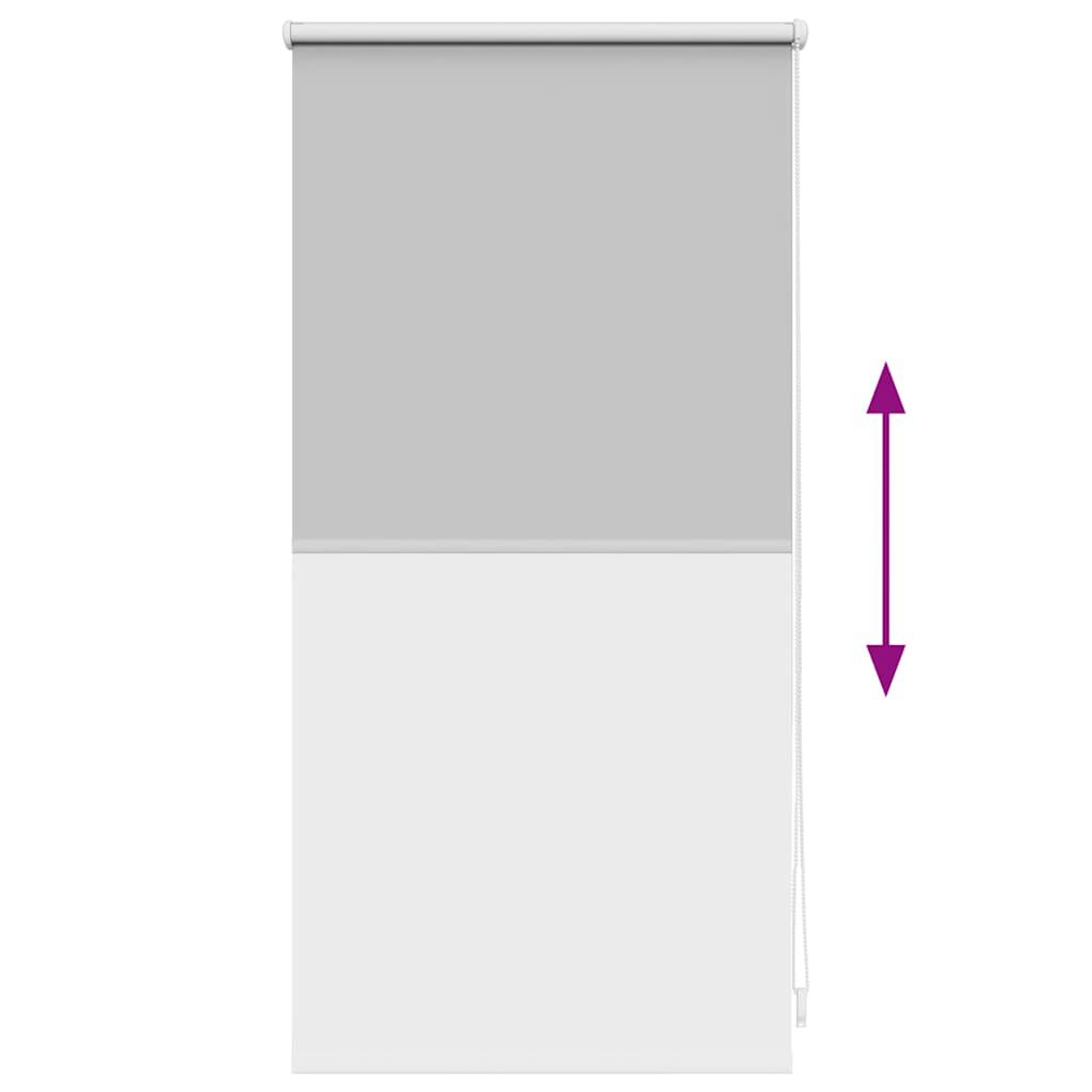 Roller Blind Blackout 40 x 100 cm Black
