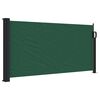 vidaXL Retractable Side Awning Dark Green 100x300 cm