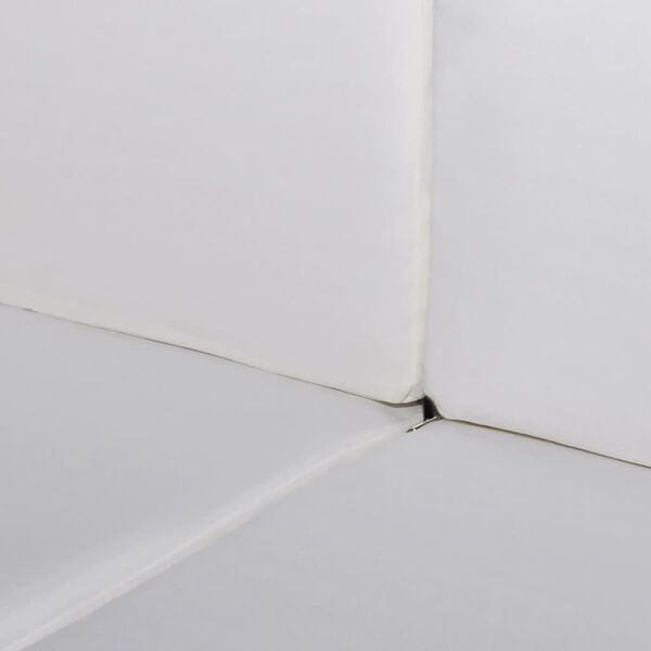 vidaXL 6 Piece Garden Lounge Set with Cushions Poly Rattan Black