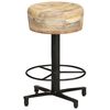 vidaXL Bar Stools 2 pcs 52 cm Solid Mango Wood