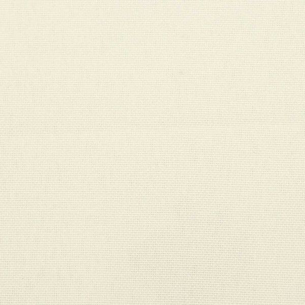 vidaXL Garden Bench Cushion Cream White 200x(50+50)x7cm Oxford Fabric
