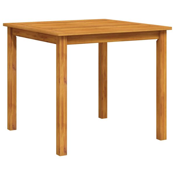 vidaXL Garden Table 85x85x74 cm Solid Acacia Wood