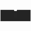 vidaXL Bathroom Sink Cabinet Black 80x30x60 cm Engineered Wood