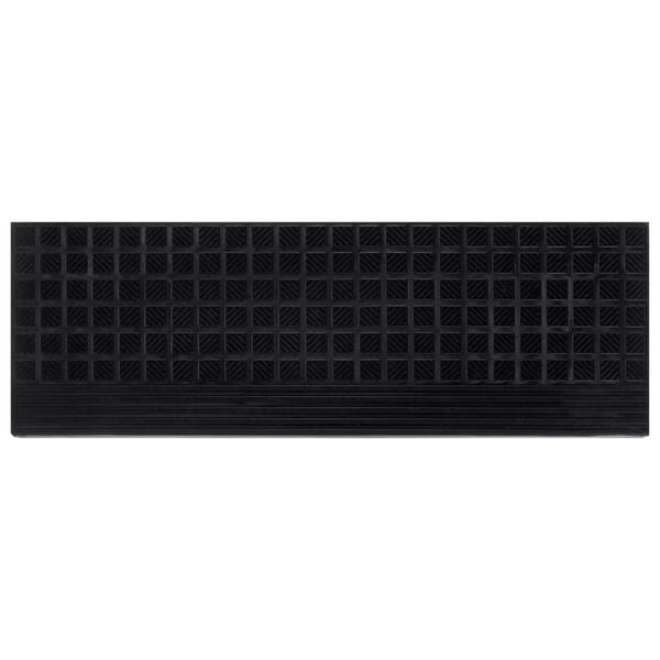 vidaXL Stair Treads 5 pcs 25x75 cm Rubber
