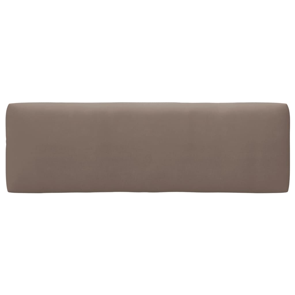 vidaXL Pallet Cushions 3 pcs Taupe Fabric