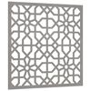 vidaXL Garden Wall Decoration 55x55 cm Corten Steel Moorish Design