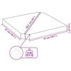 vidaXL Umbrella Weight Plates 2 pcs Grey Granite Triangular 14 kg