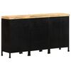 vidaXL Sideboard with 3 Drawers and 4 Doors Rough Mango Wood
