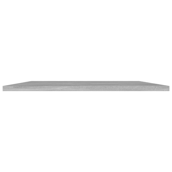 vidaXL Bookshelf Boards 4 pcs Concrete Grey 80x50x1.5 cm Engineered Wood