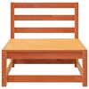vidaXL Garden Sofa 2-Seater Wax Brown Solid Wood Pine