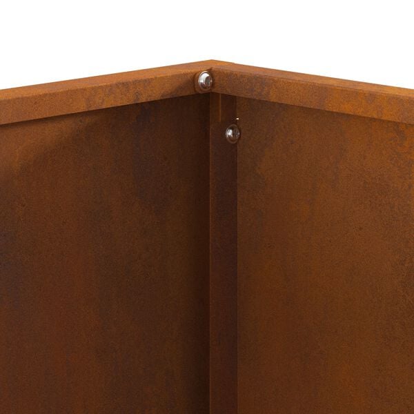 vidaXL Fire Pit Brown 60 x 60 x 40 cm Weathering steel