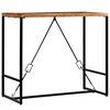 vidaXL Bar Table Solid Reclaimed Wood 120x60x106 cm