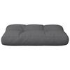 vidaXL Pallet Cushion Anthracite 60x40x12 cm Fabric