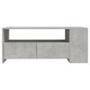 vidaXL Coffee Table Concrete Grey 102x55x42 cm Engineered Wood