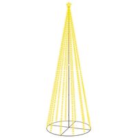 vidaXL Christmas Cone Tree Warm White 732 LEDs 160x500 cm