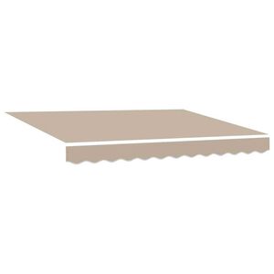 vidaXL Awning Replacement Fabric Beige 300 x 250 cm Canvas