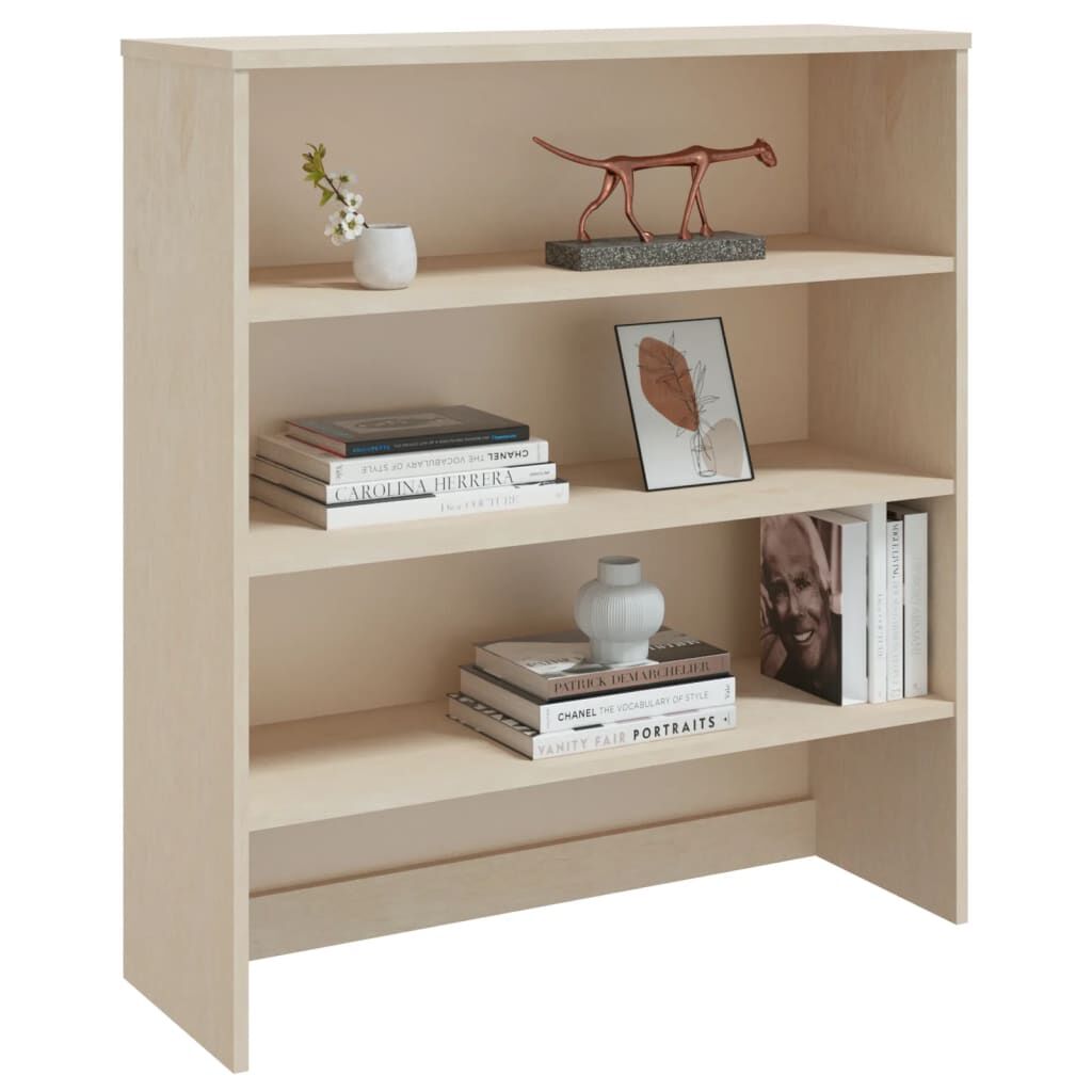 vidaXL Top for Highboard HAMAR Honey Brown 90x30x100cm Solid Wood Pine
