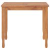 vidaXL 3 Piece Garden Dining Set Solid Wood Teak