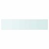 vidaXL Shelf Panel Glass Clear 90x20 cm