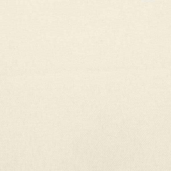 vidaXL Pallet Cushions 5 pcs Cream Fabric