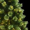 vidaXL Artificial Hinged Christmas Tree 300 LEDs 180 cm