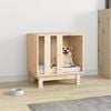 vidaXL Dog House 50x40x52 cm Solid Wood Pine